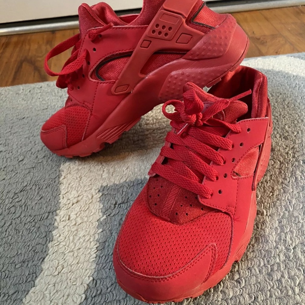 Nike Huarache Red Running Shoe